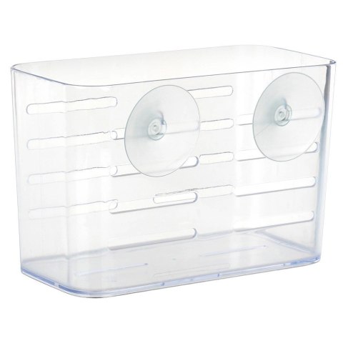 Półka Pod Prysznic Przezroczysta na Przyssawki 185 x 9 cm BS