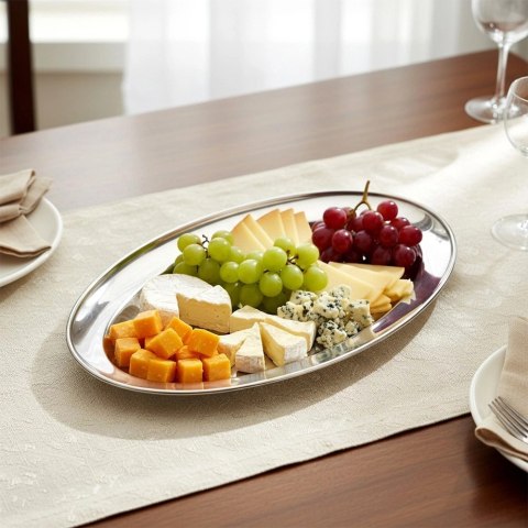 Półmisek stalowy owalny 29x18 cm