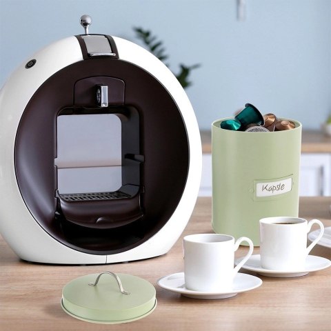 Puszka Pojemnik Kuchenny do Przechowywania Metalowy Zielony ORION 3,3 l