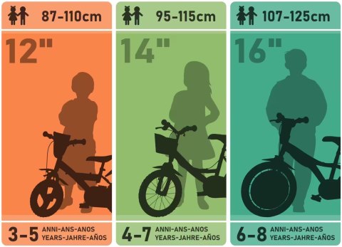 Rower dziecięcy Dino SUPERMAN 14" 2024 niebieski