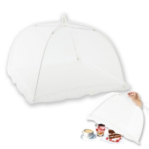 Siatka na Żywność Składana Duża 40 x 40 cm Przezroczysta ORION