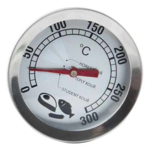 Termometr do Wędzarni z Sondą Stalowy ORION 16 cm 0-300°C Profesjonalny