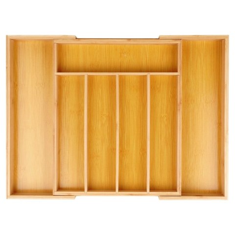 Wkład na Sztućce do Szuflady VILDE Bambus Rozsuwany 28-45 cm