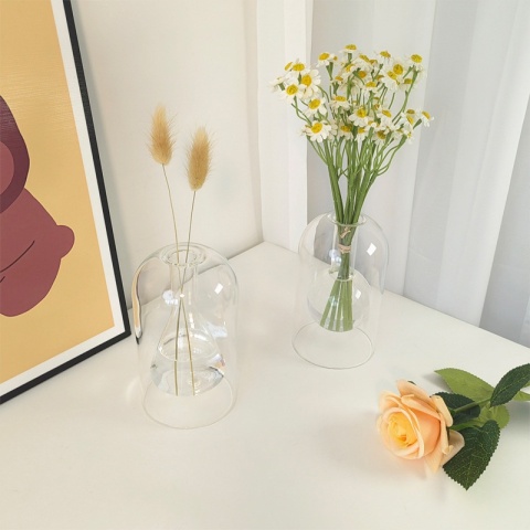 Butelka z dyfuzorem do aromaterapii Szklany olejek eteryczny z dyfuzorami Pojemniki do przechowywania przezroczys