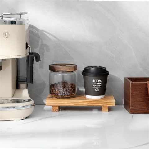 Drewniany stojak na cokole do wystroju domu wiejskiego 8,6 cala Mały drewniany stojak