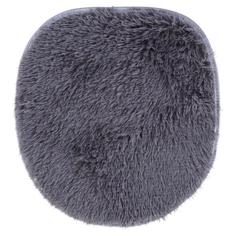 Zestaw Dywaników Łazienkowych 3 el. VILDE Szary Poliester Antypoślizgowy