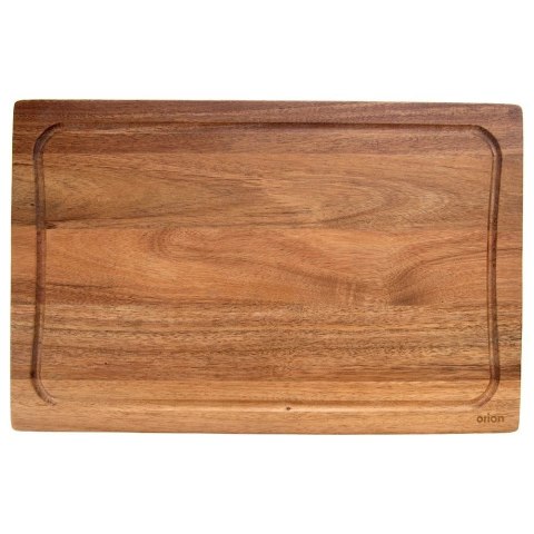 Zestaw Sztućców do Steków 15 el. ORION Deska Akacjowa Nóż Widelec