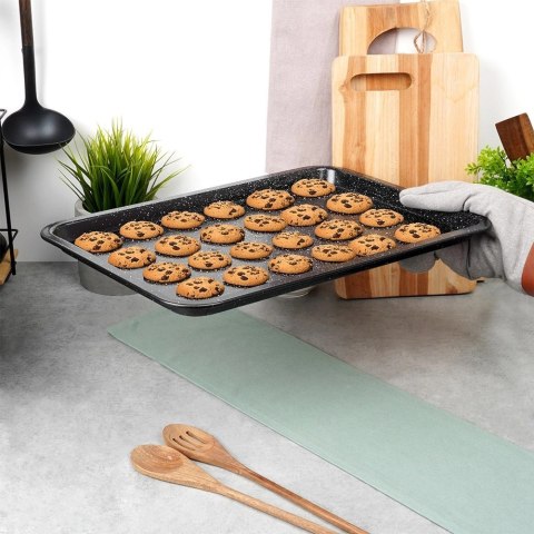 Blacha do Pieczenia Granitowa 46,5 x 32,5 x 2,5 cm ORION Nieprzywierająca