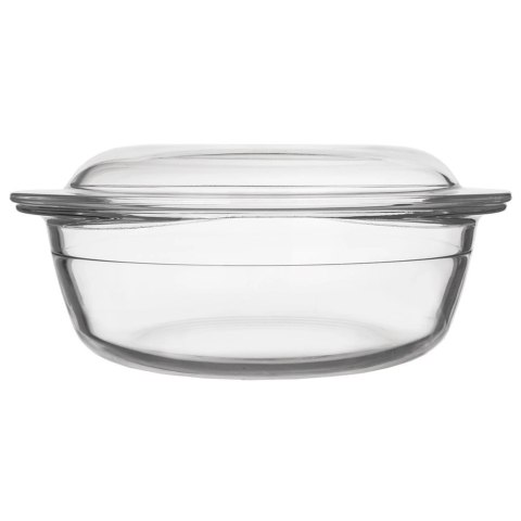 Naczynie Żaroodporne z Pokrywką do Pieczenia Szklane Małe Trwałe ORION 2,2 L