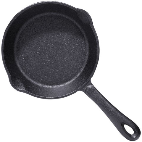 Żeliwna Okrągła Patelnia do Wylewania na Gaz ORION 16 cm