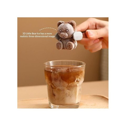 Foremki silikonowe do kostek lodów 4 MISIE FNL07