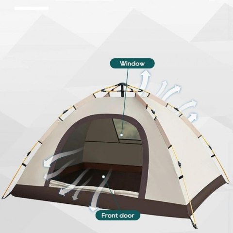 Namiot kempingowy składany 2-3 osobowy 200x140x115cm BAL12N