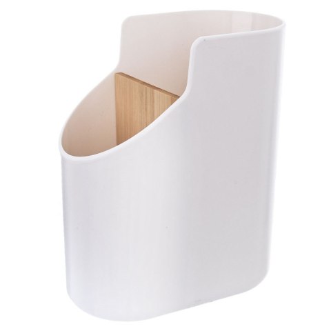 Bambusowy Ociekacz na Sztućce Przybory Kuchenne ORION 17,5x14,5x8,5 cm