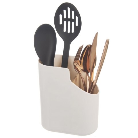 Bambusowy Ociekacz na Sztućce Przybory Kuchenne ORION 17,5x14,5x8,5 cm