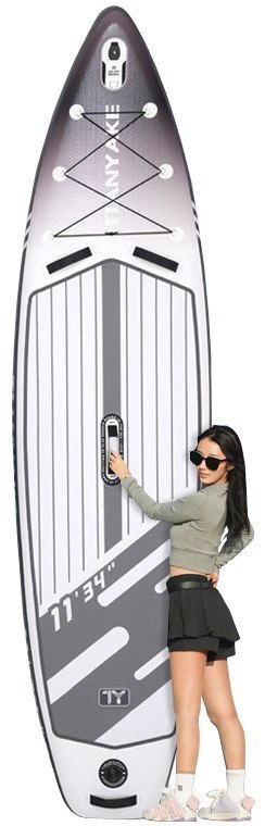 Deska do Pływania Sup Paddleboard Zestaw 7w1 KUBISPORT 335 x 86 x 15 cm