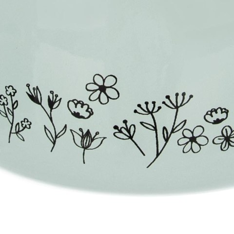 Garnek Emaliowany 2,3 L ORION Zielony LOUKA 16 cm z Pokrywką