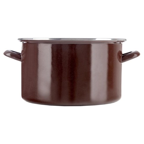 Garnek Emaliowany Retro Tradycyjny Duży Gaz Indukcja Solidny ORION 8 l