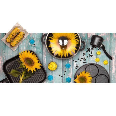 Garnek Granitowy ORION GRANDE Duży 32 cm 9,7 L Indukcja Piekarnik