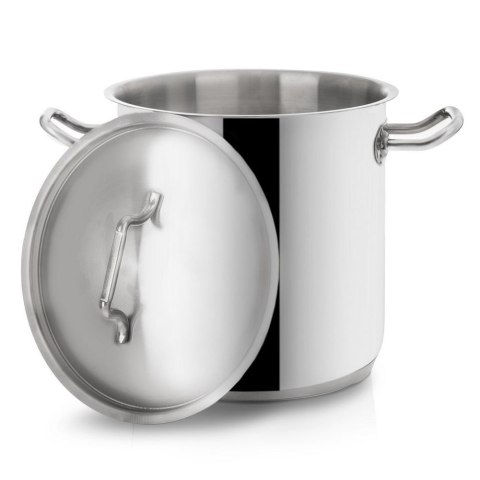 Garnek Stalowy 11 L ORION PRO Duży 24 cm Indukcja Zmywarka