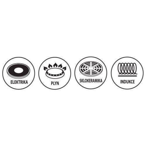 Garnek do Szparagów ORION ANETT Stal 4,2 L Sitko Indukcja Zmywarka