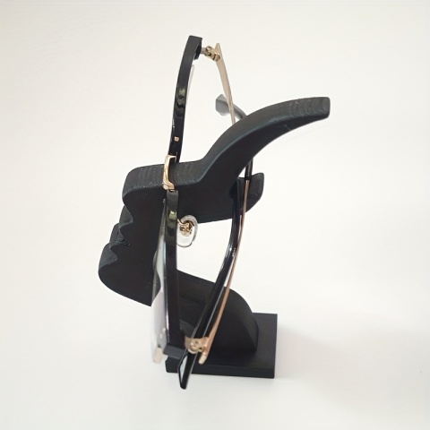 1 szt. Unikalny, zakrzywiony stojak na okulary, bezpieczne i artystyczne rozwiązanie do przechowywania,