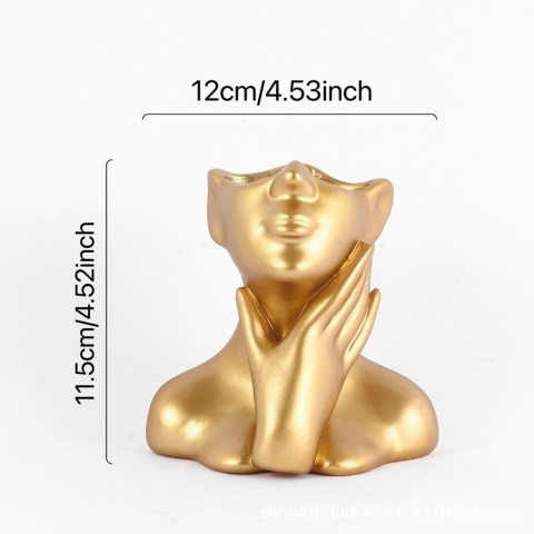 1PC Lekki, luksusowy uchwyt na długopis artystyczny, uroczy schowek na biurko w kształcie ludzkiego ciała, akcesoria do akademika biurowego, wystrój domu