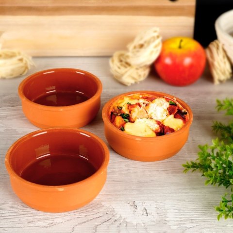 Miseczki do Zapiekania 12 cm 200 ml Zestaw 3 szt EXCELLENT HOUSEWARE