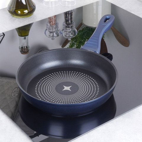 Patelnia Diamentowa Ceramiczna Nieprzywierająca Gaz Indukcja ORION 24 cm