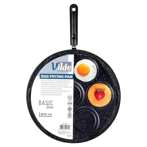Patelnia do Jajek Granitowa 7 Otworów 30 cm VILDE Basic Line