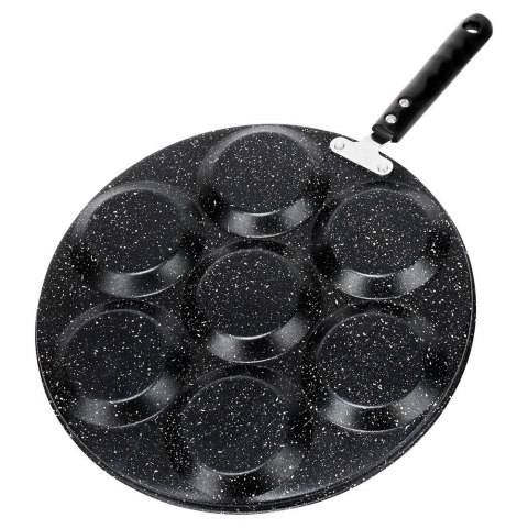 Patelnia do Jajek Granitowa 7 Otworów 30 cm VILDE Basic Line
