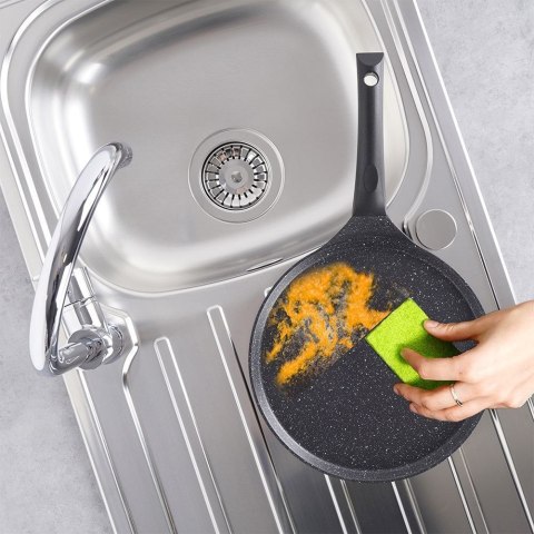 Patelnia do Naleśników Placków Granitowa Nieprzywierająca Trwała ORION 26 cm