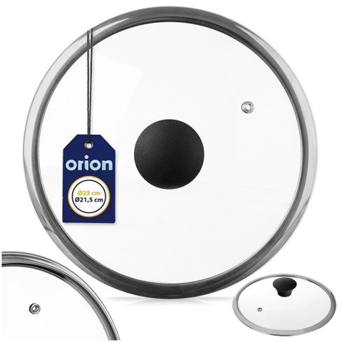 Pokrywka Szklana do Szybkowaru Żaroodporna Odpowietrznik 23 cm ORION