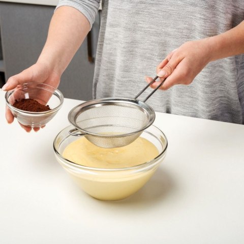 Sitko Kuchenne ACER Duże Stal Nierdzewna 304 do Mąki 15 cm NAVA