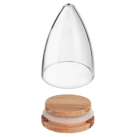 Solniczka Pieprzniczka 2 szt. Stożkowa Bukowe Drewno 8 cm ORION