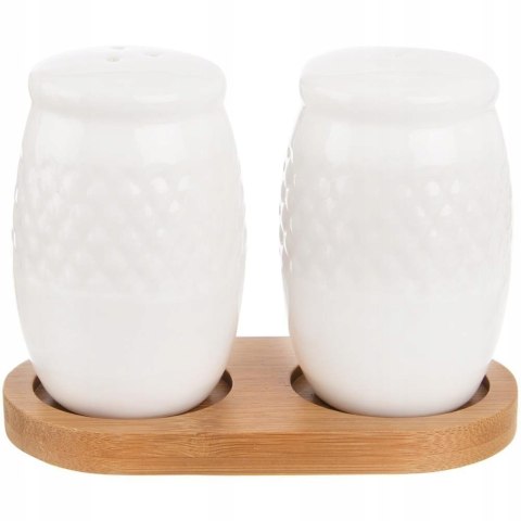 Solniczka Pieprzniczka Przyprawnik Zestaw na Sól Pieprz ORION 11,5x6x8,5 cm