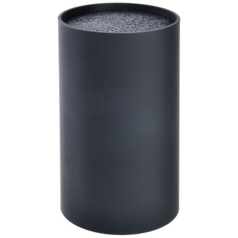 Stojak na Noże Uniwersalny Czarny BLACK 18 cm z Włosiem ORION