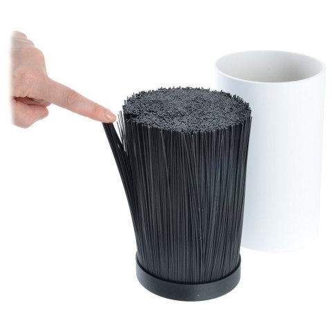Stojak na Noże Uniwersalny Czarny BLACK 18 cm z Włosiem ORION