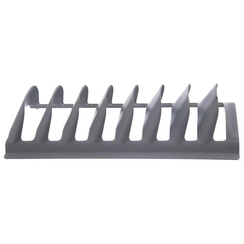 Stojak na Pokrywki Talerze Szary Organizer 8 szt. do Zmywarki ORION