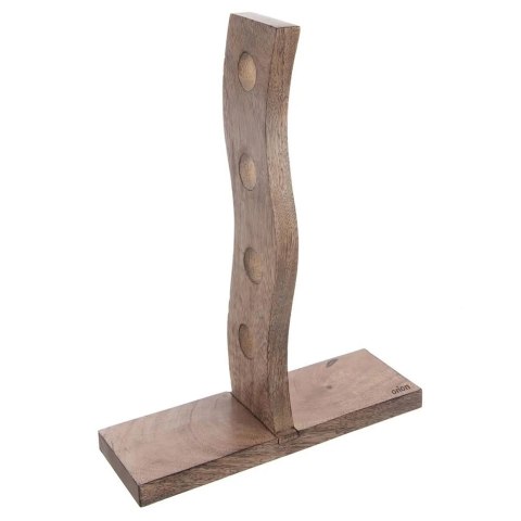 Stojak na Wino Drewniany Mango na 4 Butelki Składany Prezent ORION