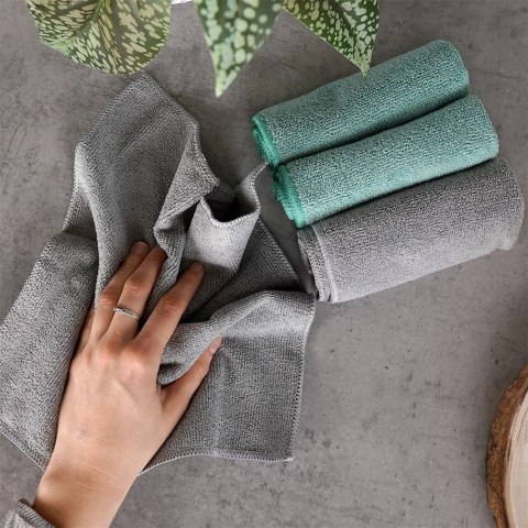 Ścierki Kuchenne Mikrofibra 4 szt. ORION Chłonne bez Smug Polerowanie