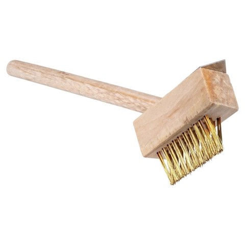 Szczotka Druciana do Chwastów Ze Skrobakiem do Kostki Brukowej PG