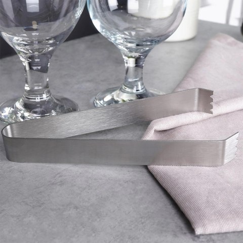 Szczypce do Lodu Kostek Cukru Ze Stali Nierdzewnej Eleganckie 15 cm EH