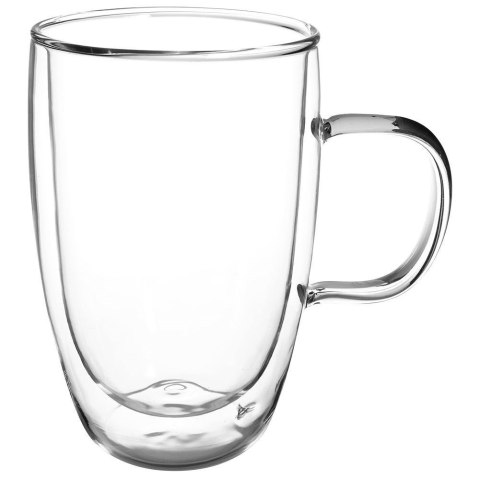 Szklanka Termiczna z Podwójną Ścianką do Kawy Latte Solidna ORION 430 ml