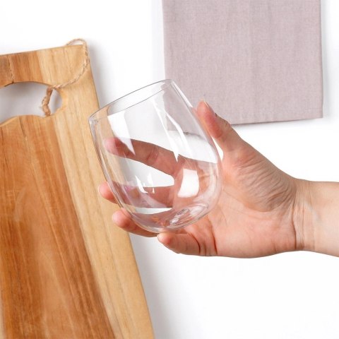 Szklanka do Drinka Whisky Akrylowa 450 ml VILDE Nietłukąca do Zmywarki