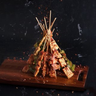 Szpikulce do Szaszłyków Bambusowe 50 szt. 30 cm EXCELLENT HOUSEWARE