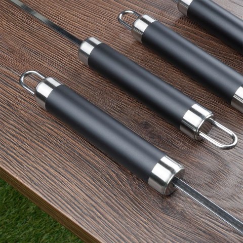 Szpikulce do Szaszłyków Grilla Mięsa Stalowe Solidne ORION 47 cm 4 szt.