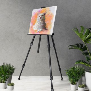 Sztaluga Malarska Metalowa 162 cm Składana z Torbą do Pleneru