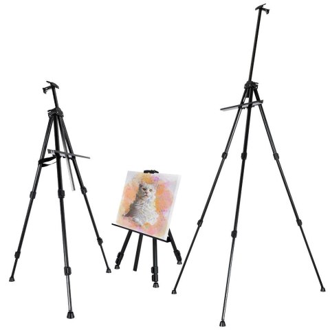 Sztaluga Malarska Metalowa 162 cm Składana z Torbą do Pleneru
