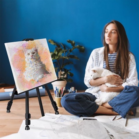 Sztaluga Malarska Metalowa 162 cm Składana z Torbą do Pleneru