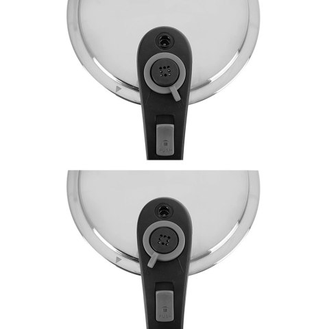 Szybkowar Ciśnieniowy Stalowy 6 L ORION WIND Indukcja Wygodne Zamykanie